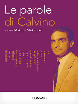 cover image of Le parole di Calvino